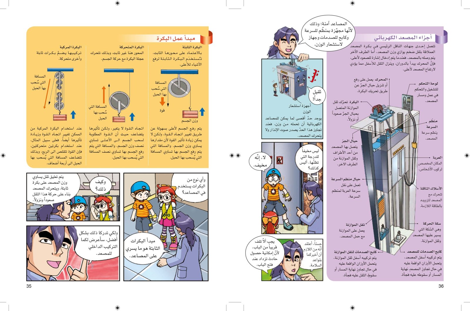 صفحتين من كتاب العلوم في حياتنا