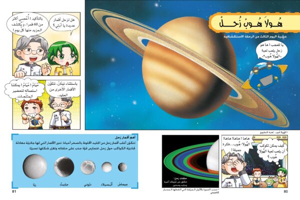 صفحتين من كتاب الكون 80-81
