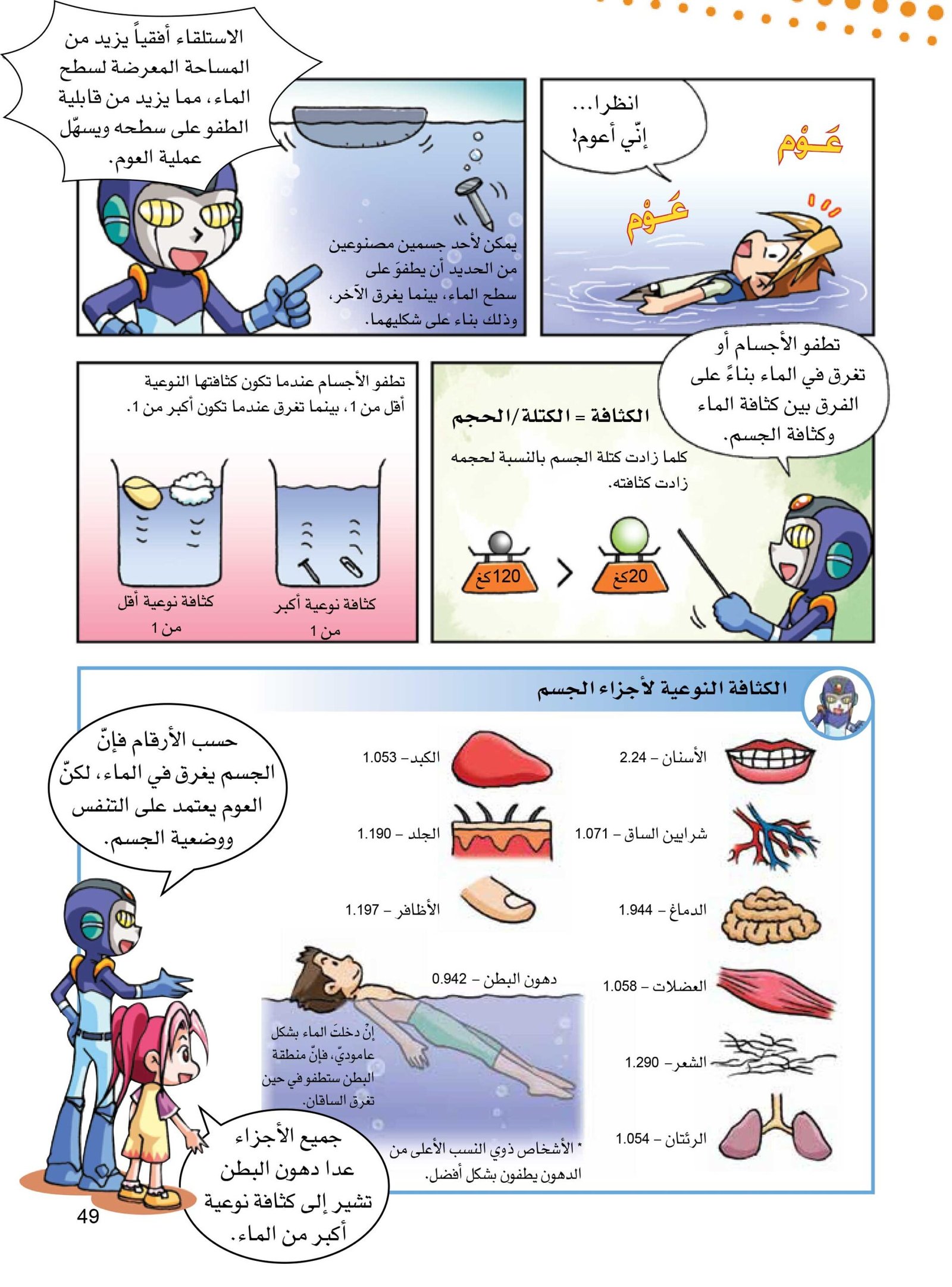 صفحة 49 من كتاب العلوم في الرياضة